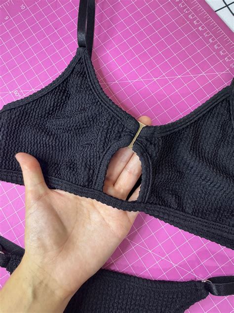 Molderia imprimible Corpiño Lolita Tanga less bikini Moldes en casa