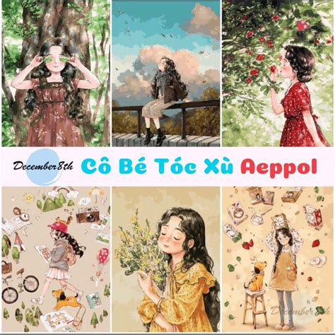 Tranh T M U Theo S Tranh S N D U S H A December Th Hot Trend C B T C X Forest Girls C