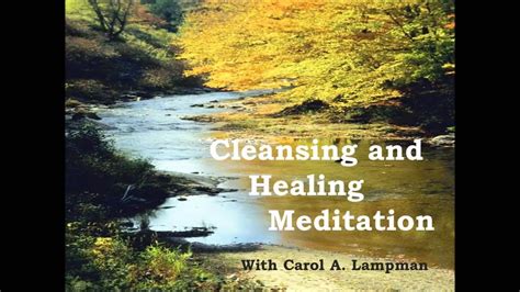 Cleansing And Healing Meditation Youtube