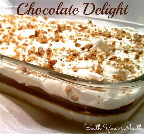 easy chocolate delight recipe