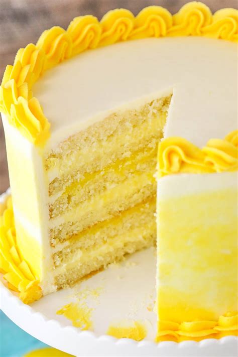 Lemon Birthday Cake