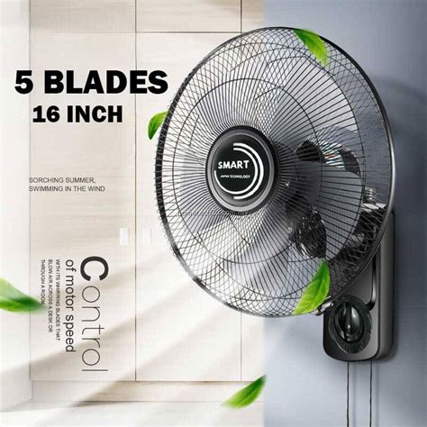 Wall Fan With Remote Control Inch Kipas Dinding Murah As Blades