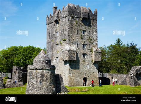 Aughnanure Castle, near Oughterard; County Galway, Ireland Stock Photo ...