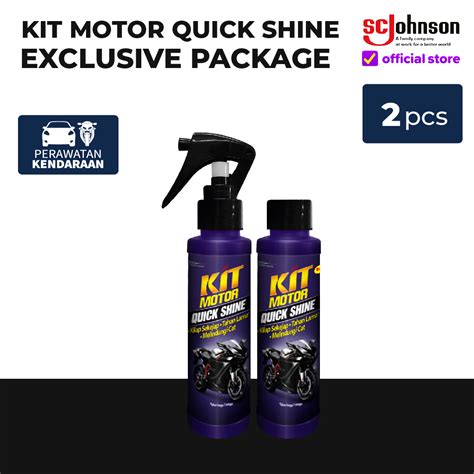 Kit Motor Quick Shine Exclusive Package Pump Refill Lazada Indonesia