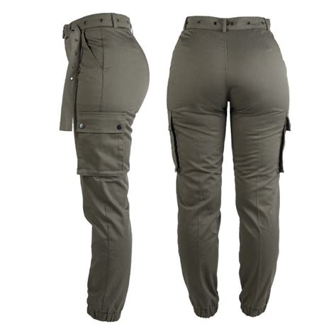 Spodnie Bojówki Damskie Army Twill Mil tec Olive 11139001 olive green