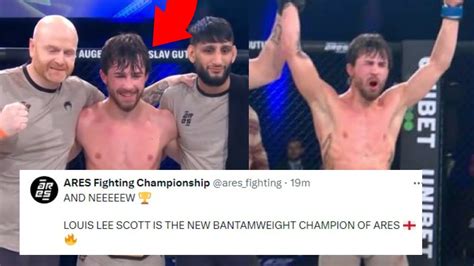 FIGHTERS REACT TO LOUIS LEE SCOTT BEATING DEMARTE PENA LEE SCOTT VS