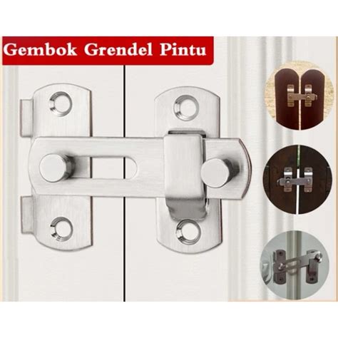 Jual Grendel Pintu Kunci Pintu Geser Slot Pintu Geser Grendel