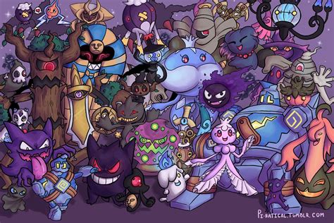 Ghost Type Pokémon Wallpapers Wallpaper Cave