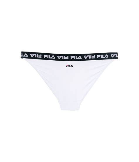 Maillot De Bain Femme FILA Sally Bikini Panty Blanc SHOWROOMVIP