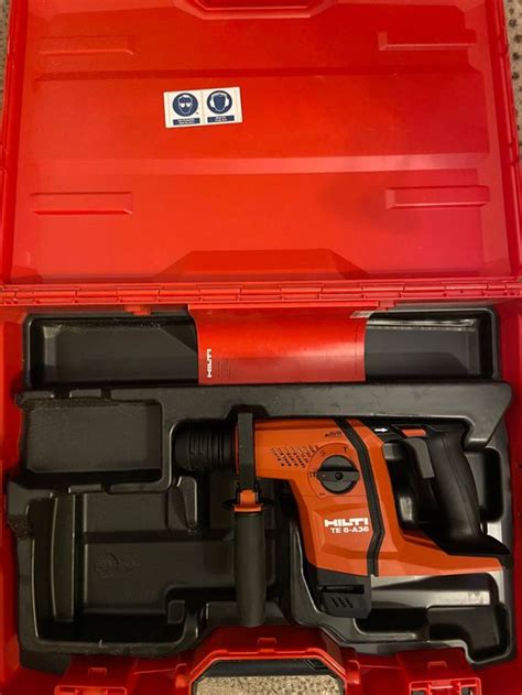 Perforateur Akku Bohrhammer Hilti TE 6 A36 Neuf Kaufen Auf Ricardo