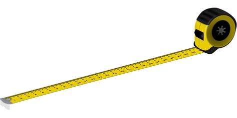 Yellow Measuring Tape PNG File PNG All