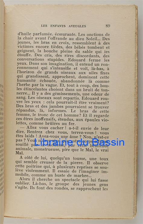 Les Enfants Aveugles By Bruno Gay Lussac Bon Couverture Souple 1938 Librairie Du Bassin
