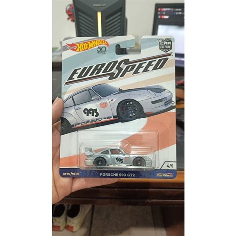 Hot Wheels Premium Porsche Gt Euro Speed Read Description Porsche New Shopee