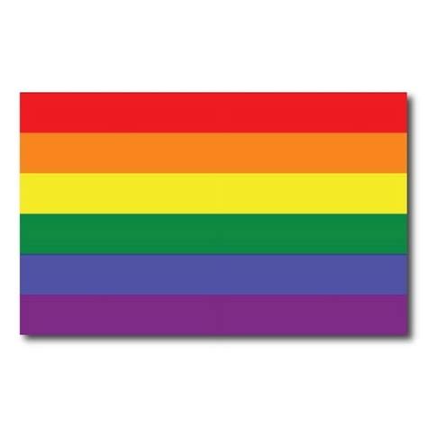 Magnet Me Up Gay Pride LGTBQ Rainbow Flag Vinyl Automotive Magnet Decal X In Walmart