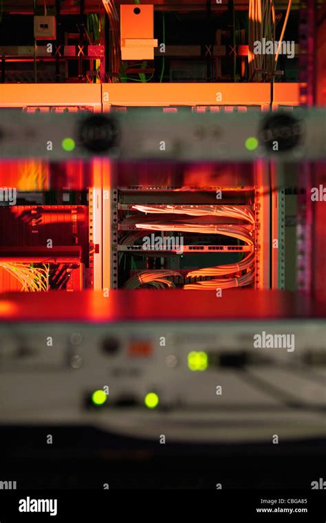 mobile communications server stock photo alamy