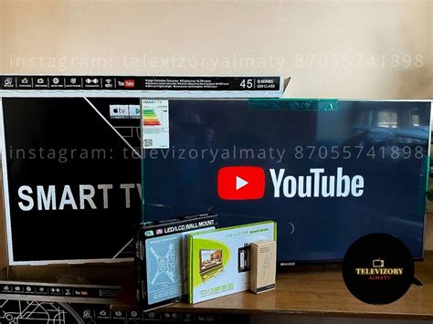 Новый SMART телевизор с интернетом WiFi google YouTube 43дюйма ...
