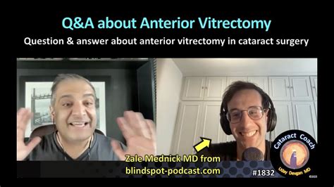 Cataractcoach Q A About Anterior Vitrectomy In Cataract Surgery