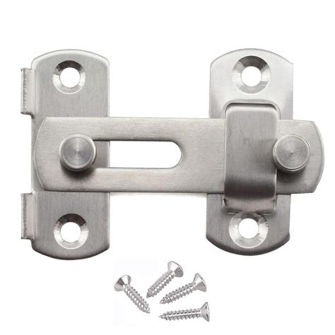 Buy 3 Inch Flip French Door Latches Locks Hlomve Bifold Slide Gate Latch Lock For Fences