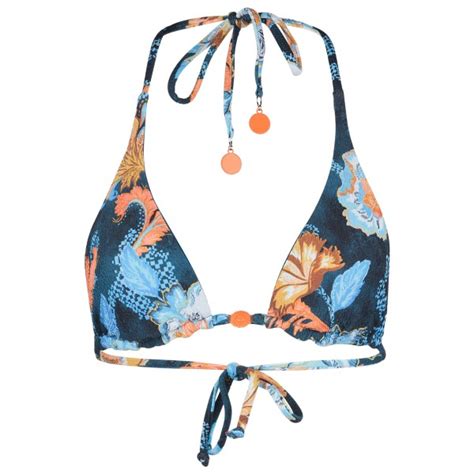 Seafolly Spring Festival Longline Slide Tri Bikini Top Damen Online