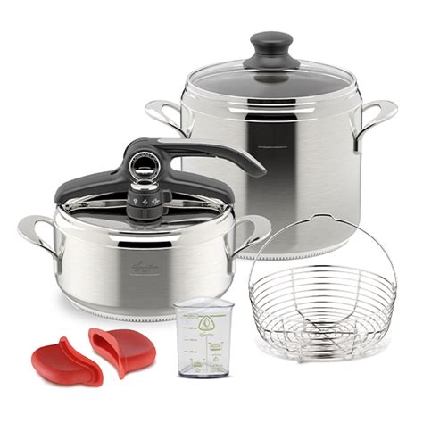 Domina Lagoeasy Up Set L Pressure Cookers Lagostina