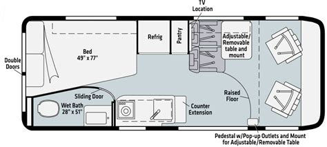 Winnebago Travato 59kl Floor Plan | Floor Roma