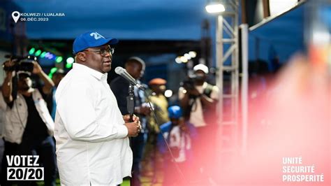 Campagne Lectorale Kolwezi F Lix Tshisekedi Fait De La Promotion