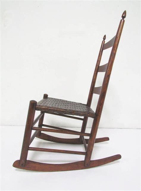 Authentic Original Mt Lebanon Shaker No 3 Rocking Chair At 1stdibs