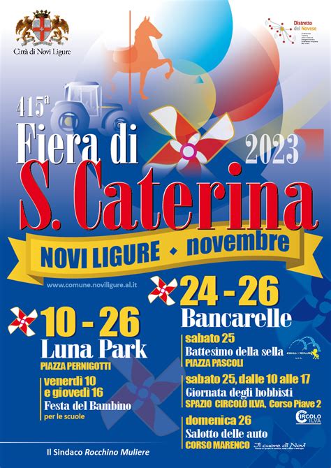 Dal 24 Al 26 Novembre La Fiera Di Santa Caterina A Novi Ligure