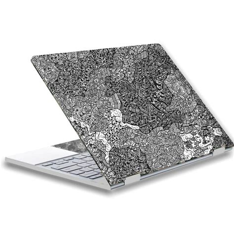 Наклейка на крышку и клавиатуру для Acer Aspire 3/ Гидрогелевая ...