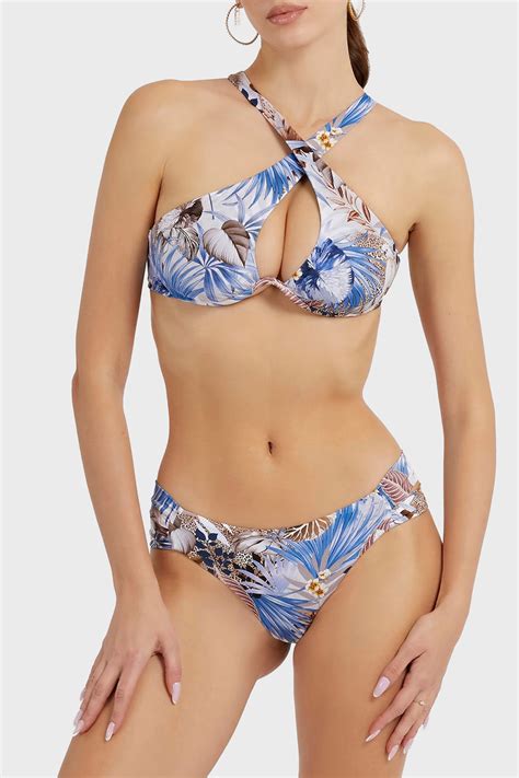 Guess Desenli Brief Bayan Bikini Alt E Go Mc R P Fm Mav Exxeselection