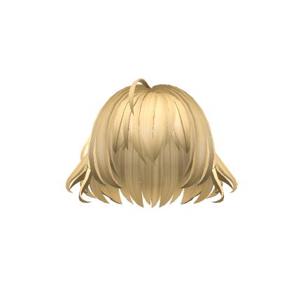 Blonde Fluffy Bob Roblox Item Rolimon S