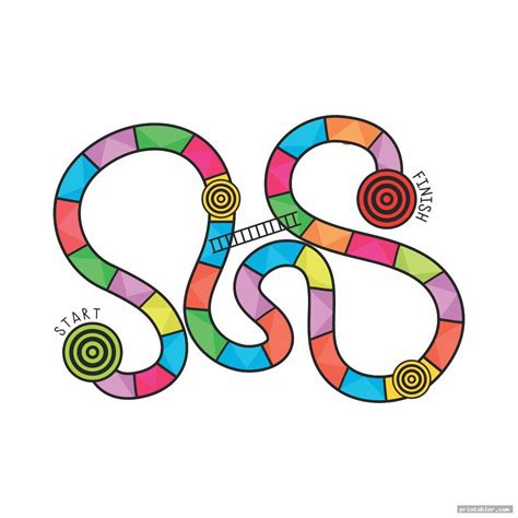 board game path clip art