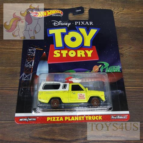 Jual Toys Us Hot Wheels Disney Pixar Toy Story Pizza Planet Truck Movie Film Retro S Kartun