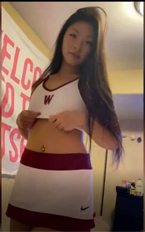Name Of This Hot Asian Cheerleader Or Full Vid Asianonrice Namethatporn