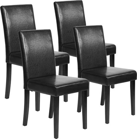 Fdw Dining Chairs Dining Room Chairs Parsons Set Of 4 Dining Side