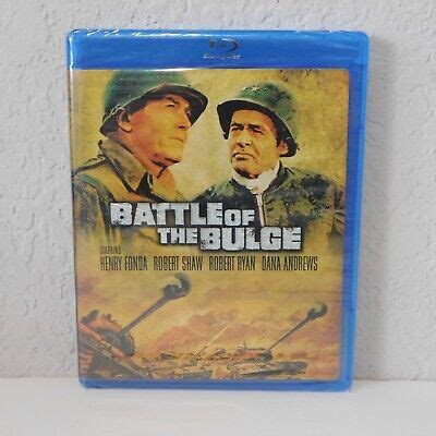 Battle Of The Bulge Blu Ray Henry Fonda Robert Shaw Robert