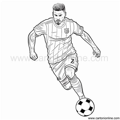 Desenho Dos Jogadores Do Flamengo Para Colorir - 10