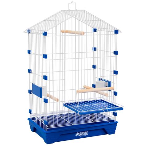 Gaiola Para Calopsita Grande - Gaiola Grande para Calopsita Aves Mansas com Acessórios - Lar e Quintal ...