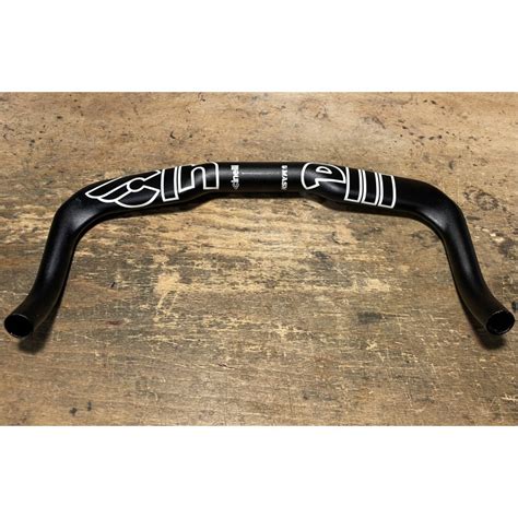 Cinelli Mash Alloy Bullhorn Black Track Pursuit Bicycle Handlebar