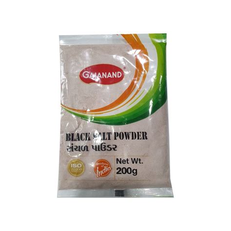 BLACK SALT 200GM – Gajanand Foods Pvt. Ltd.