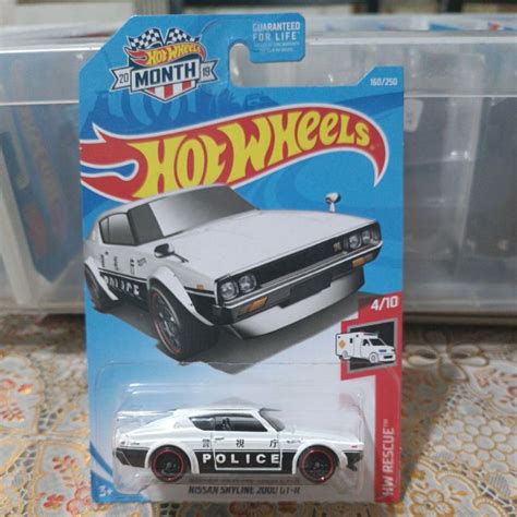 Hot Wheels Nissan Skyline Gt R Kenmeri Month Card Shopee Malaysia