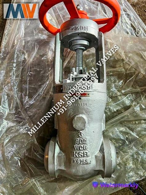 Stainless Steel Ksb Pressure Seal Gate Valve Valve Size Less Than