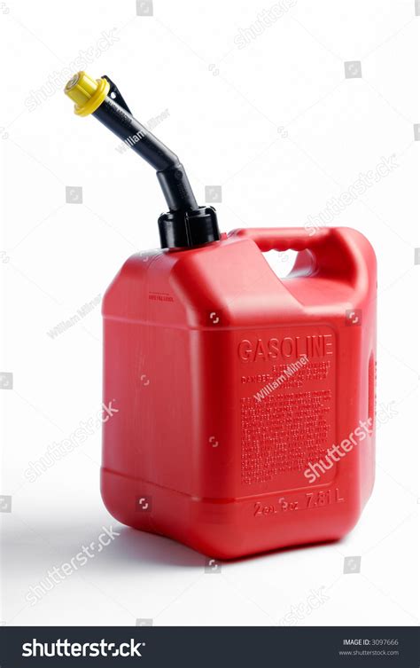 Red Gas Can Stock Photo 3097666 : Shutterstock