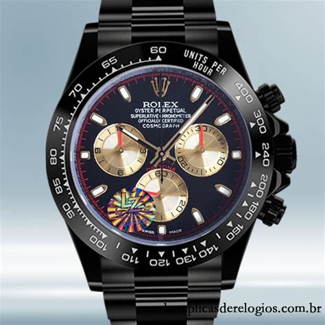 Rolex Daytona masculino 116500 40mm Automático tom preto As Replicas