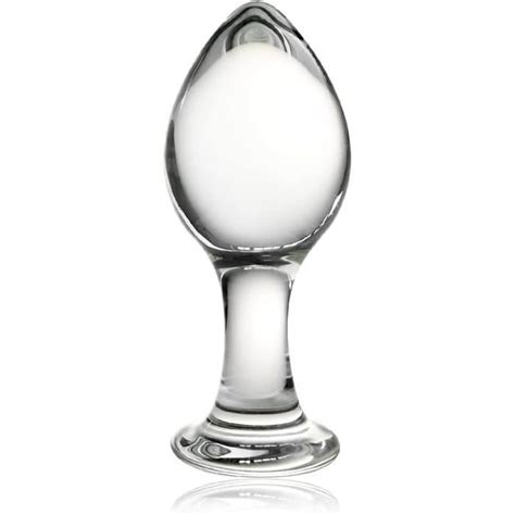 Plug Anal En Verre Plug Anal À Tête Énorme Entraîneur Anal De Plaisir Plugs Anaux Extra Larges