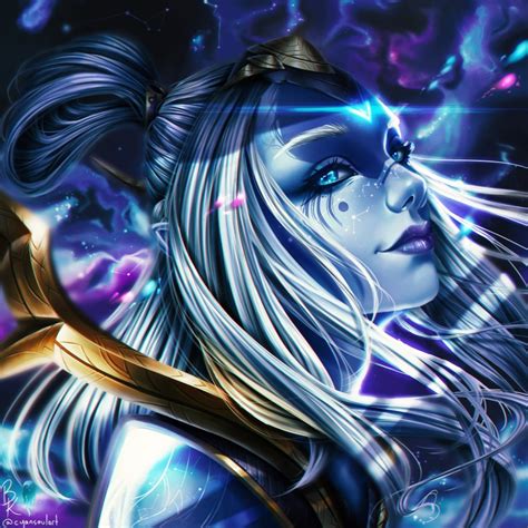 Cosmic Queen Ashe Wallpapers And Fan Arts League Of Legends Lol Stats