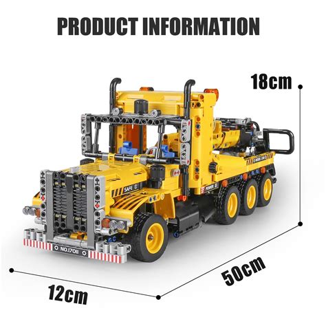 Tow Truck Building Blocks Set Mould King 17011 - My Building Blocks Shop