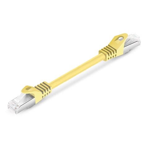 6in 0 15m Cat6a 26AWG Snagless Shielded S FTP PVC CM Ethernet