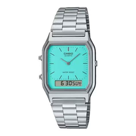 Reloj Casio Hombre AQ 230A 2A2MQY Acero Tiffany Joyeriacanovas