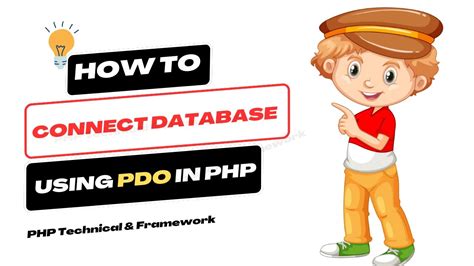 Php Database Connection With Pdo Connect To Database Using Pdo Youtube